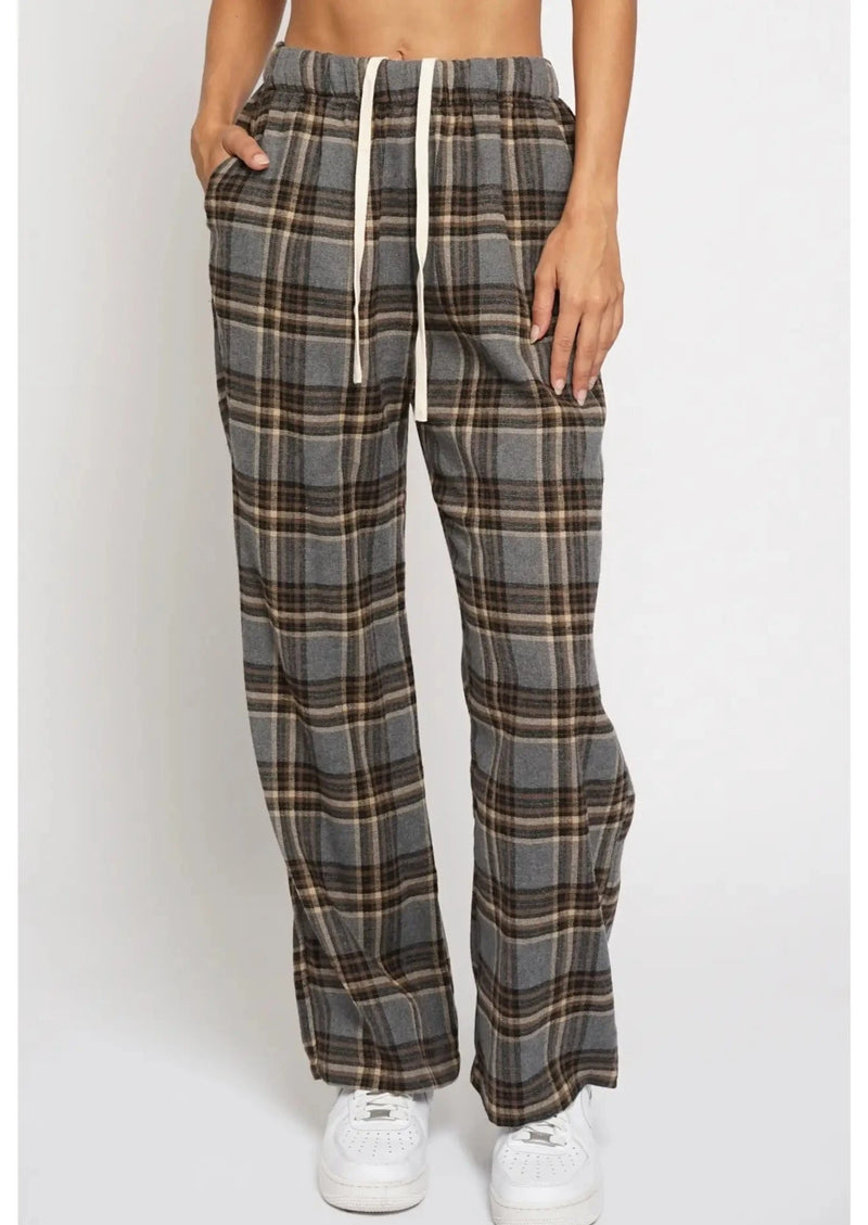 Plaid Flannel Pant